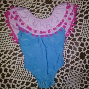 BRAND NEW Pink & Blue Baby Girl Swimsuit NB-6 mo
